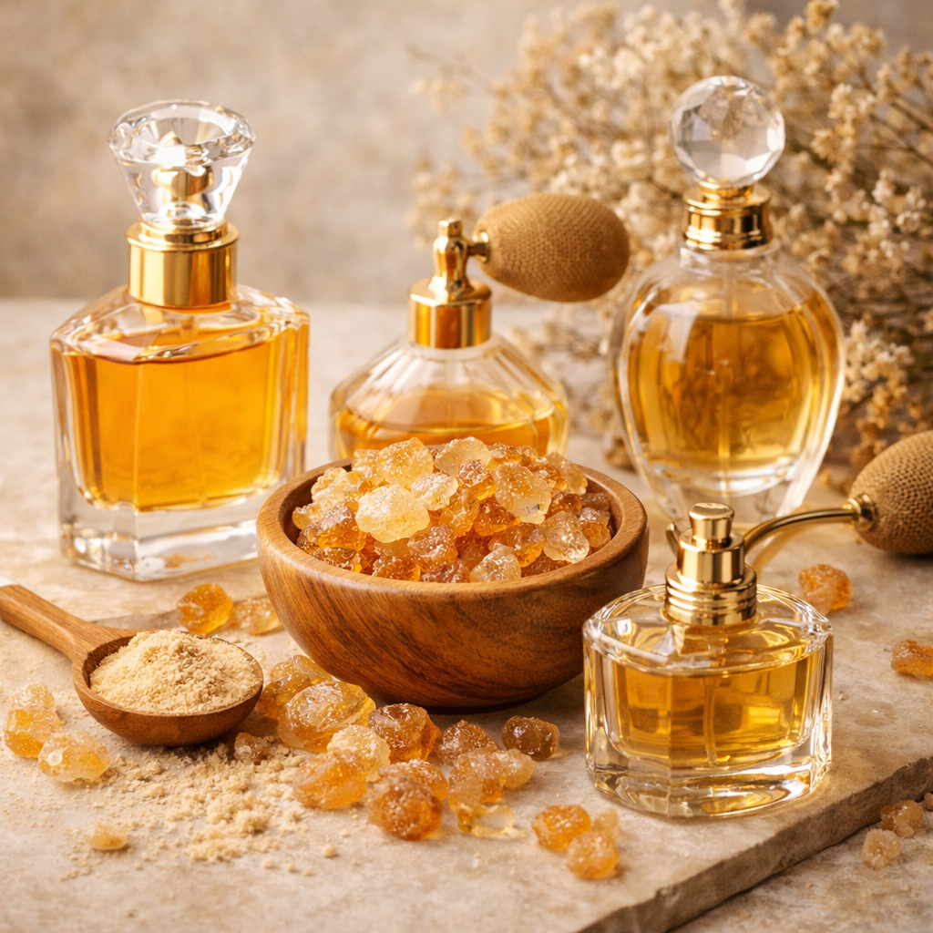 Gomme Arabique en Parfumerie : Usage, Avantages et Fixation de Parfum